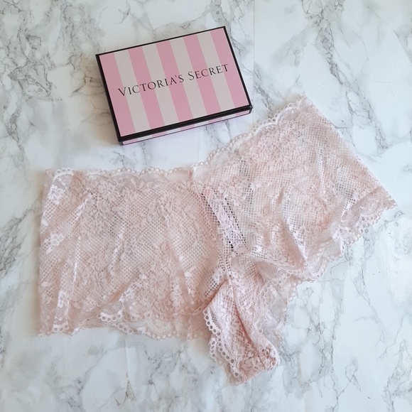 Victoria’s Secret Lace Panty Sexy Shortie Boyshorts - Picture 6 of 8